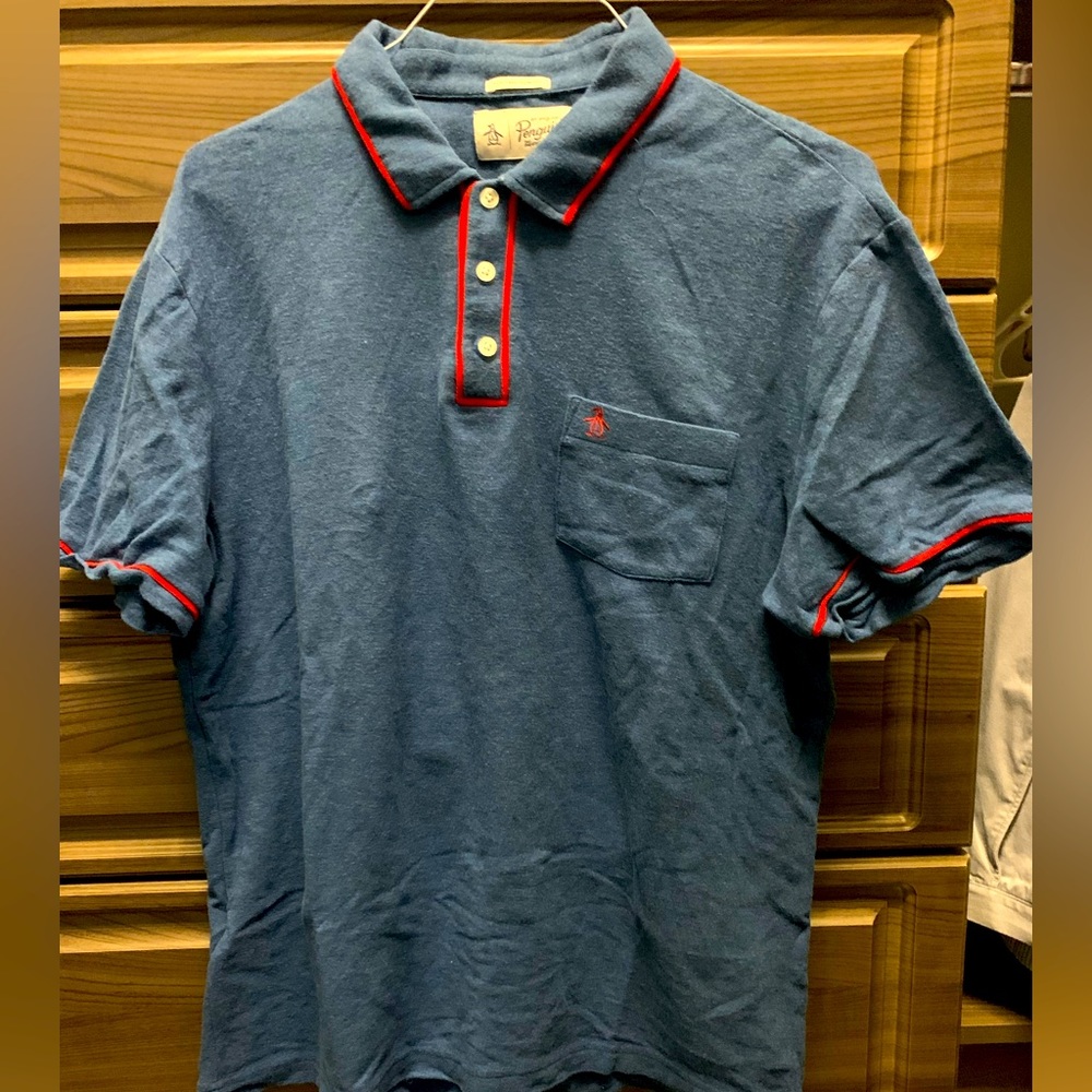 Original Penguin Earl Pique Heritage Slim Fit Polo